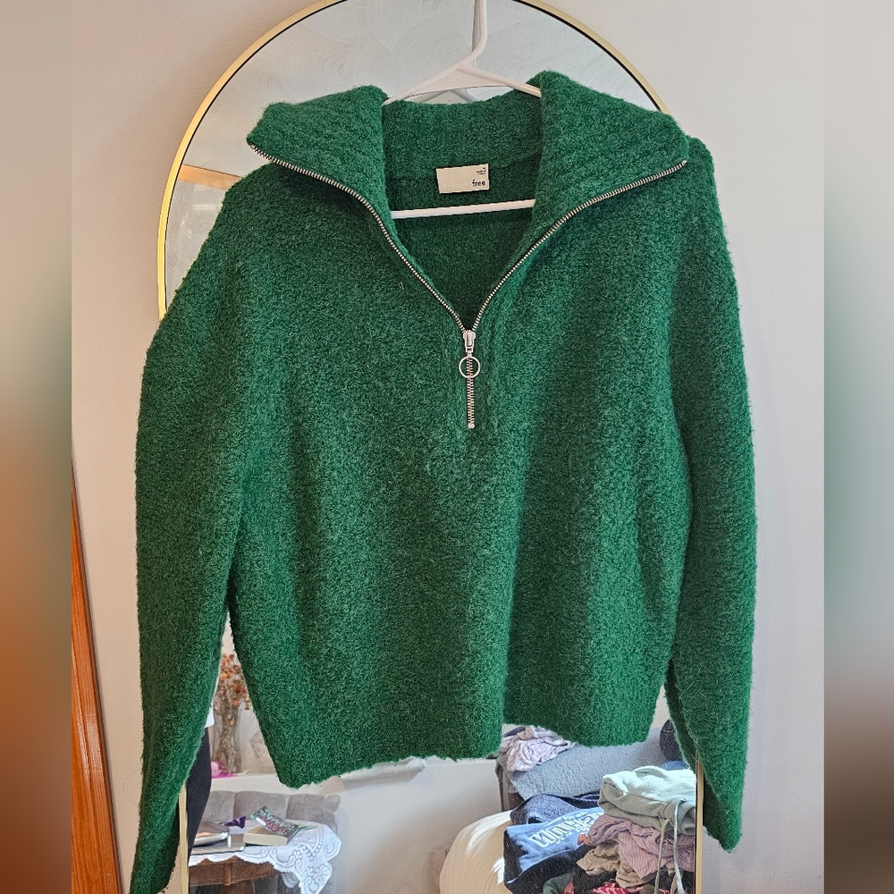 Artizia Wilfred Free Wool Half Zip Pullover